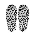 Black And White Jaguar Pattern Print Slippers