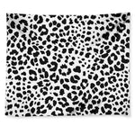 Black And White Jaguar Pattern Print Tapestry