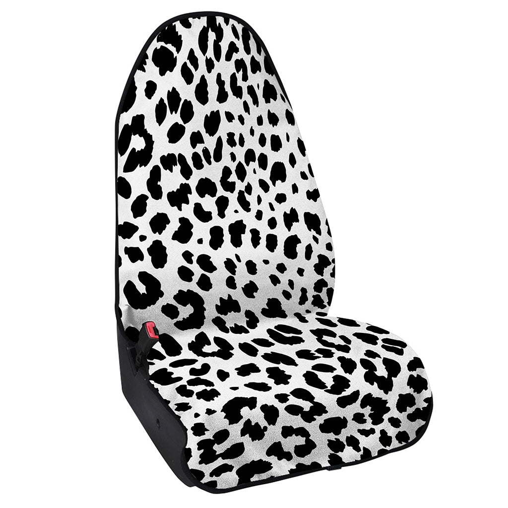 Black And White Jaguar Pattern Print Waterproof Car Seat Cover