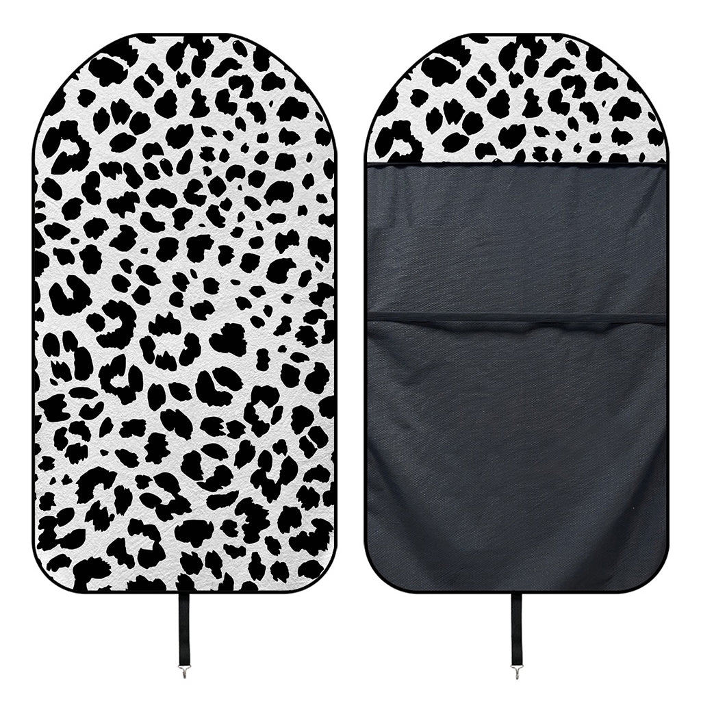 Black And White Jaguar Pattern Print Waterproof Car Seat Cover