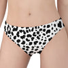 Black And White Jaguar Pattern Print Women's Panties