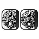 Black And White Japanese Yin Yang Print Handle Covers