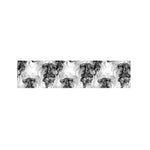 Black And White Jellyfish Pattern Print Bed Runner