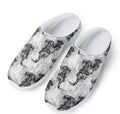Black And White Jellyfish Pattern Print Mesh Casual Shoes