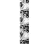 Black And White Jellyfish Pattern Print Table Runner