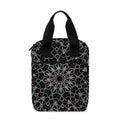 Black And White Kaleidoscope Print Bible Tote Bag