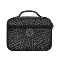 Black And White Kaleidoscope Print Briefcase Bible Bag