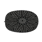 Black And White Kaleidoscope Print Car Side Mirror Covers