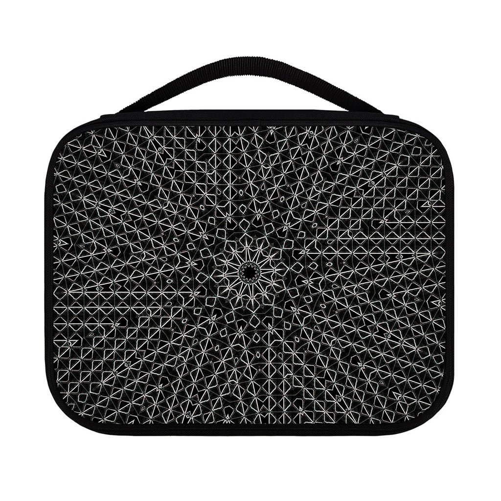Black And White Kaleidoscope Print Classic Bible Case
