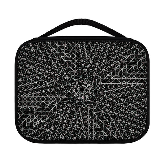 Black And White Kaleidoscope Print Classic Bible Case