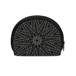 Black And White Kaleidoscope Print Coin Purse