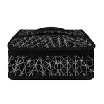 Black And White Kaleidoscope Print Small Lunch Bag