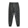 Black And White Kaleidoscope Print Sweatpants
