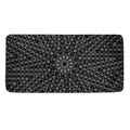 Black And White Kaleidoscope Print Towel