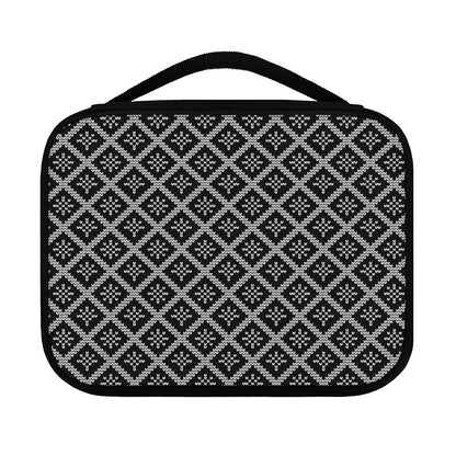 Black And White Knitted Pattern Print Classic Bible Case