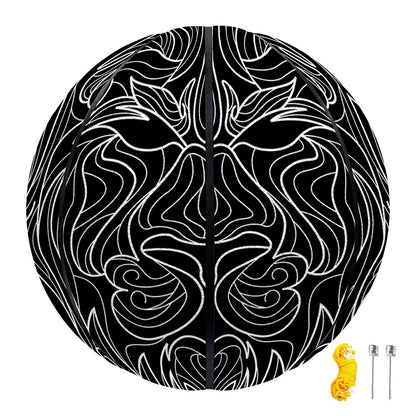 Black And White Leo Sign Print Basketball