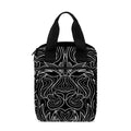 Black And White Leo Sign Print Bible Tote Bag