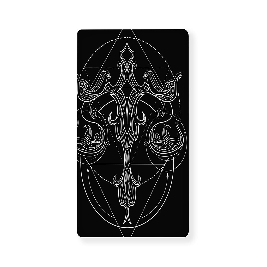 Black And White Libra Sign Print Baby Crib Sheet