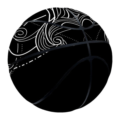 Black And White Libra Sign Print Basketball