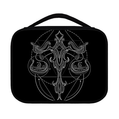 Black And White Libra Sign Print Classic Bible Case