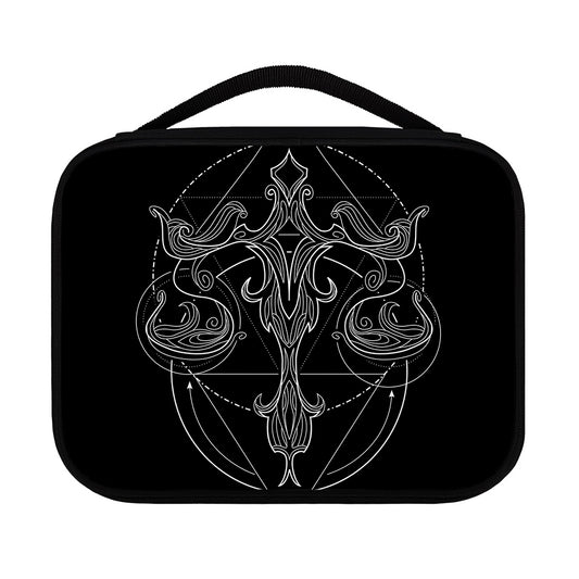 Black And White Libra Sign Print Classic Bible Case
