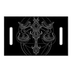 Black And White Libra Sign Print Golf Cart Seat Cover