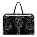 Black And White Libra Sign Print Utility Tote Bag