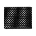 Black And White Lightning Pattern Print Bifold Wallet
