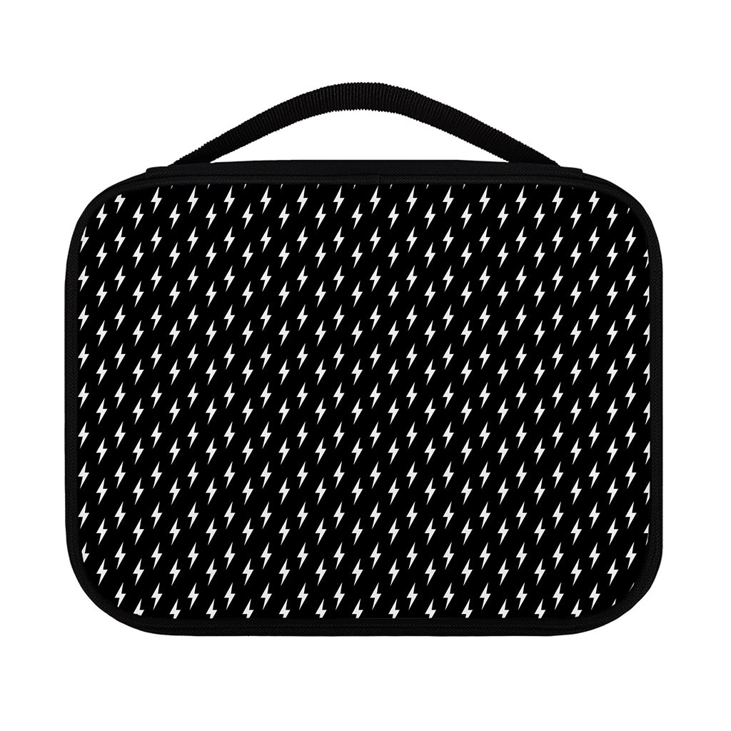 Black And White Lightning Pattern Print Classic Bible Case