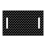 Black And White Lightning Pattern Print Golf Cart Seat Cover