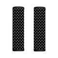 Black And White Lightning Pattern Print Handle Covers