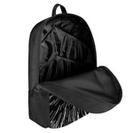Black And White Lightspeed Print 17 Inch Backpack
