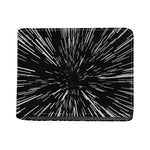 Black And White Lightspeed Print Bifold Wallet