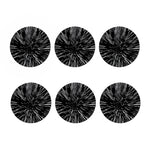 Black And White Lightspeed Print Coaster Set