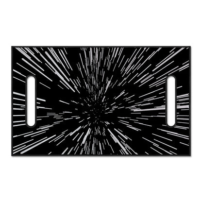 Black And White Lightspeed Print Golf Cart Seat Cover