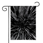 Black And White Lightspeed Print House Flag