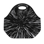 Black And White Lightspeed Print Neoprene Lunch Bag