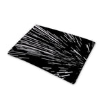 Black And White Lightspeed Print Pet Cooling Mat Cover