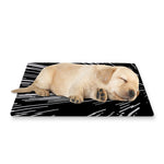 Black And White Lightspeed Print Pet Cooling Mat Cover