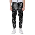 Black And White Lightspeed Print Joggers