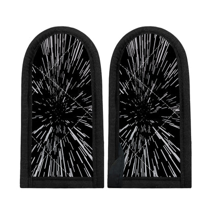 Black And White Lightspeed Print Skillet Handle Cover