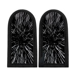 Black And White Lightspeed Print Skillet Handle Cover