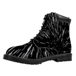 Black And White Lightspeed Print Work Boots