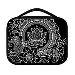 Black And White Lotus Flower Print Classic Bible Case