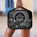 Black And White Lotus Flower Print Classic Bible Case