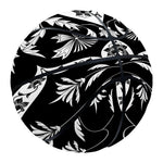 Black And White Lotus Mandala Print Basketball