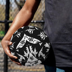 Black And White Lotus Mandala Print Basketball