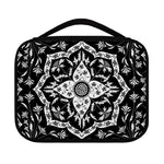 Black And White Lotus Mandala Print Classic Bible Case