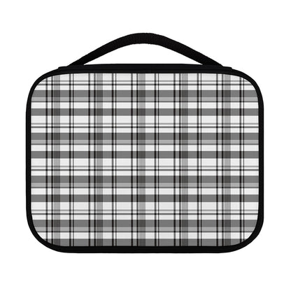 Black And White Madras Pattern Print Classic Bible Case