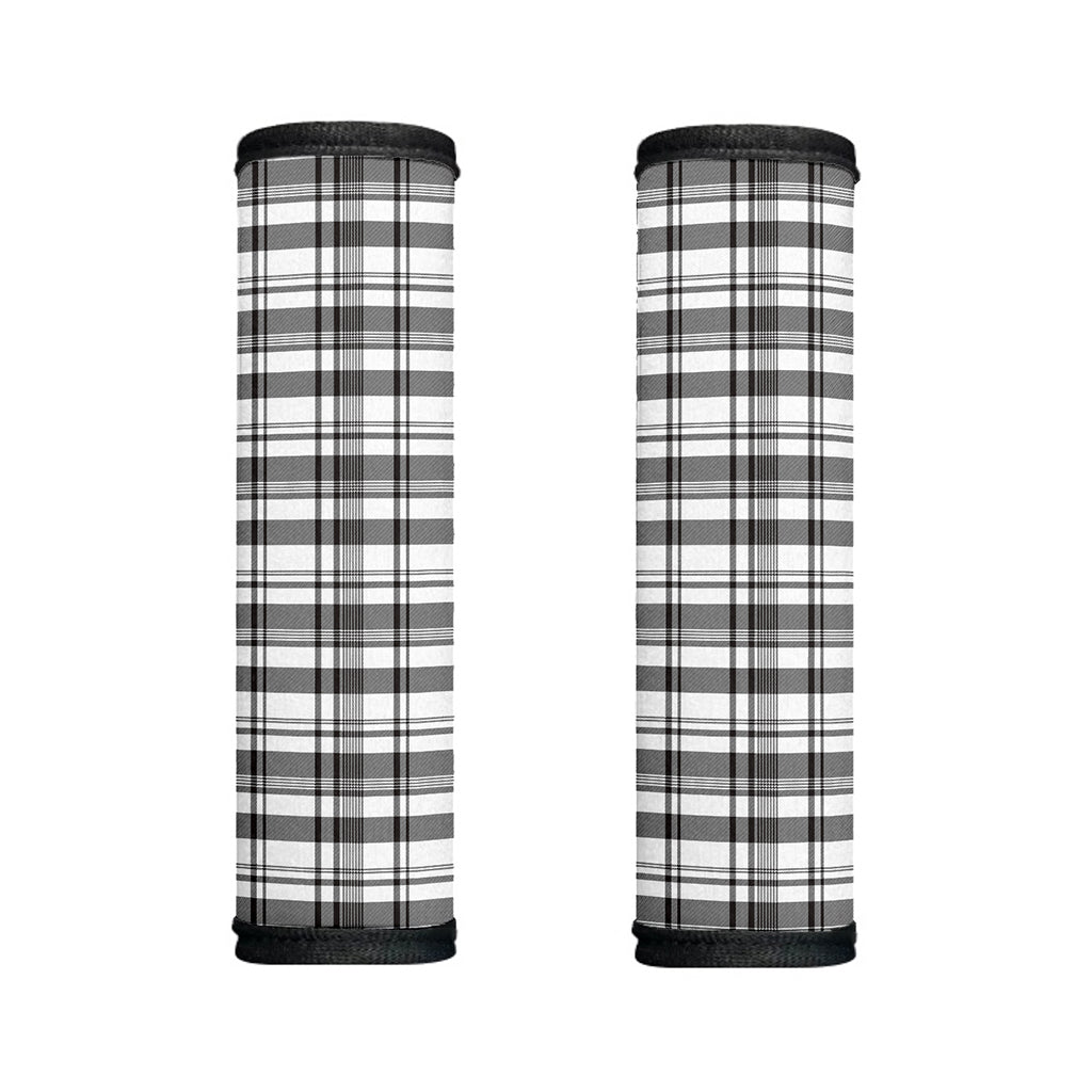 Black And White Madras Pattern Print Handle Covers